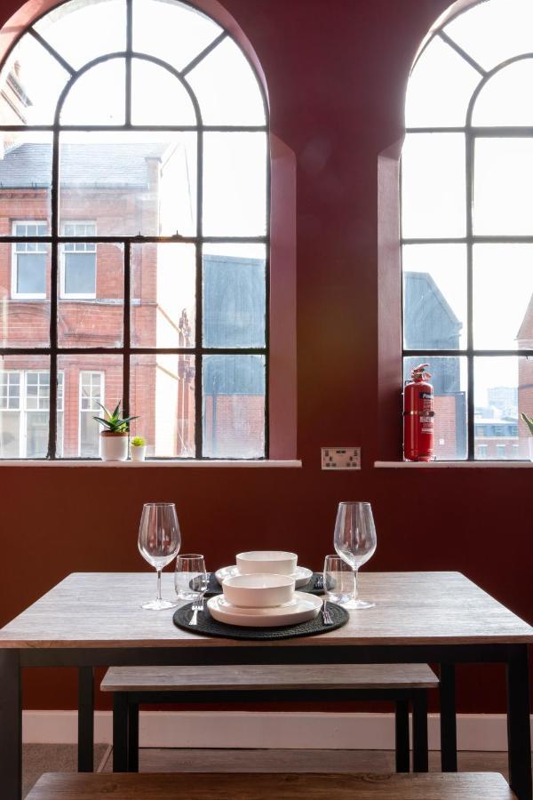 Stylish Jewellery Quarter Apartment Sleeps 4 Birmingam Exterior foto